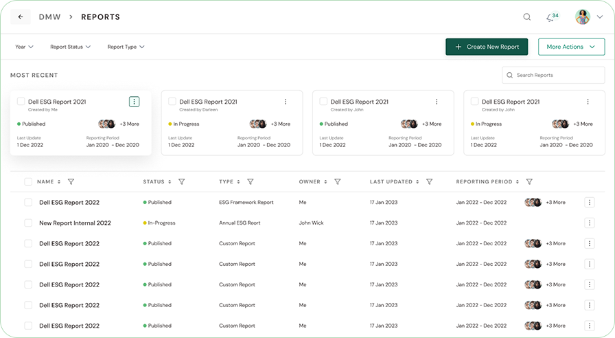 Comply & Report Seamlessly with ESG Reporting