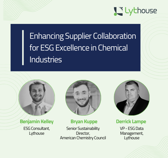 Enhancing Supplier Collaboration for ESG Excellence in Chemical Industries